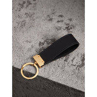 Porte-clés en cuir trench - Black