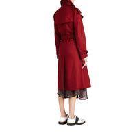 Trench en cachemire - Parade Red