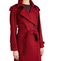 Trench en cachemire - Parade Red