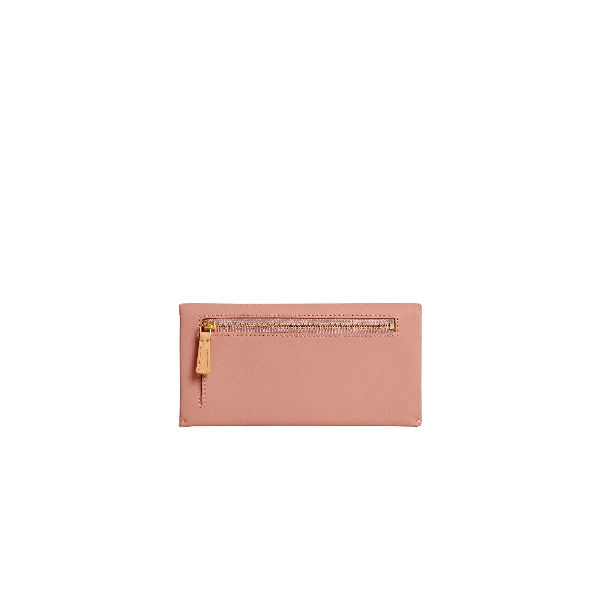 Portefeuille à rabat en cuir trench - Ash Rose
