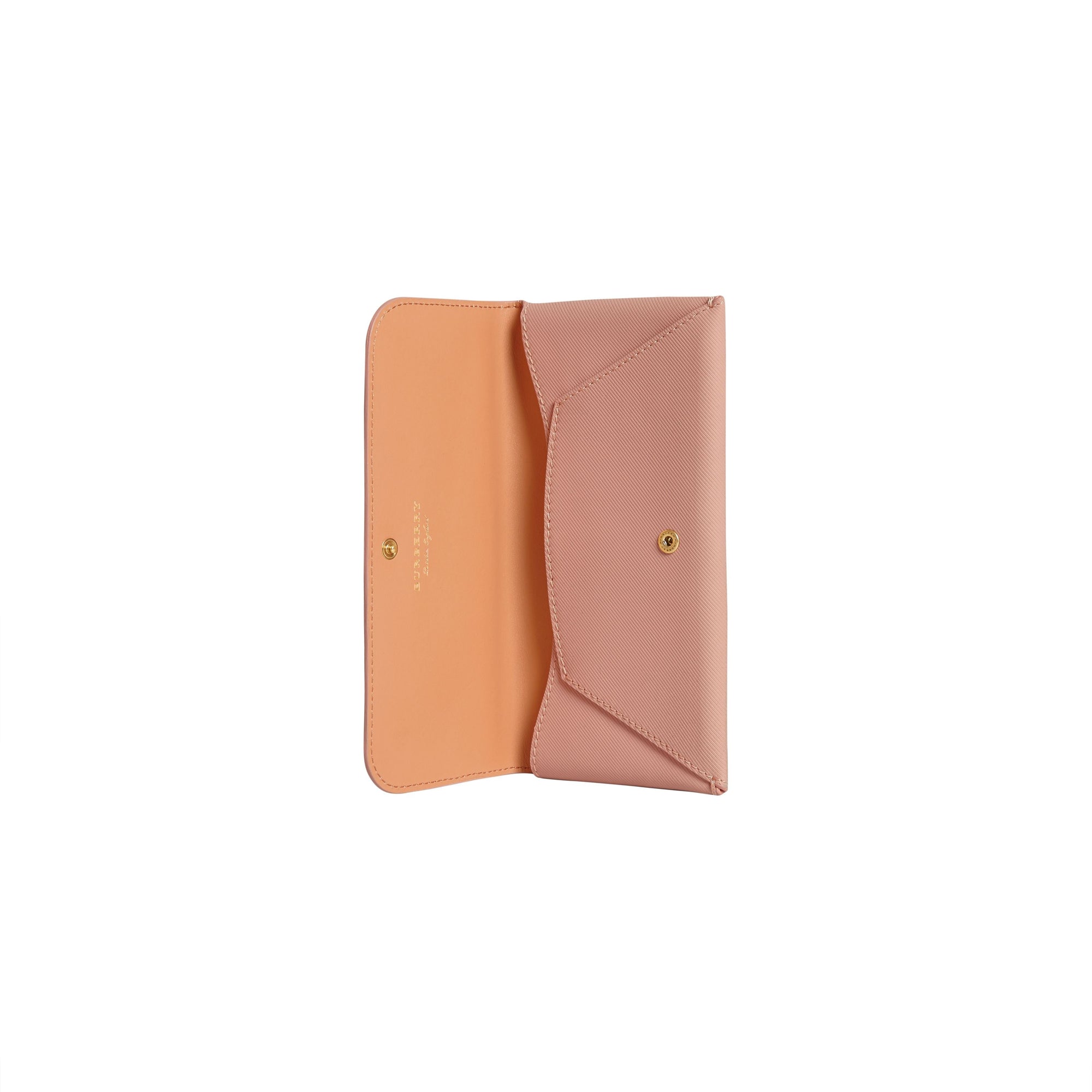 Portefeuille à rabat en cuir trench - Ash Rose