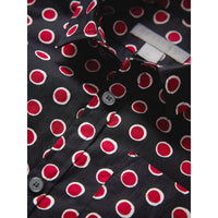 Chemise en coton avec imprimé à pois - Parade Red
