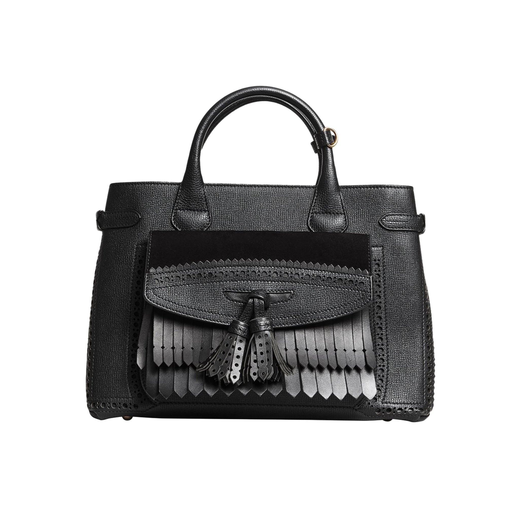 Sac The Banner moyen de style richelieu - Black