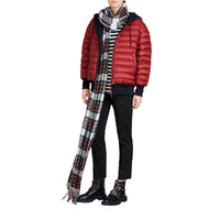 Bomber réversible à capuche rembourré en duvet - Parade Red