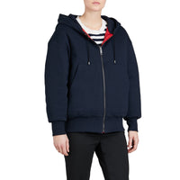 Bomber réversible à capuche rembourré en duvet - Parade Red