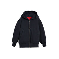Bomber réversible à capuche rembourré en duvet - Parade Red