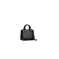 Sac The Baby Banner en cuir avec détails richelieu - Black