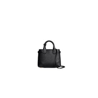 Sac The Baby Banner en cuir avec détails richelieu - Black