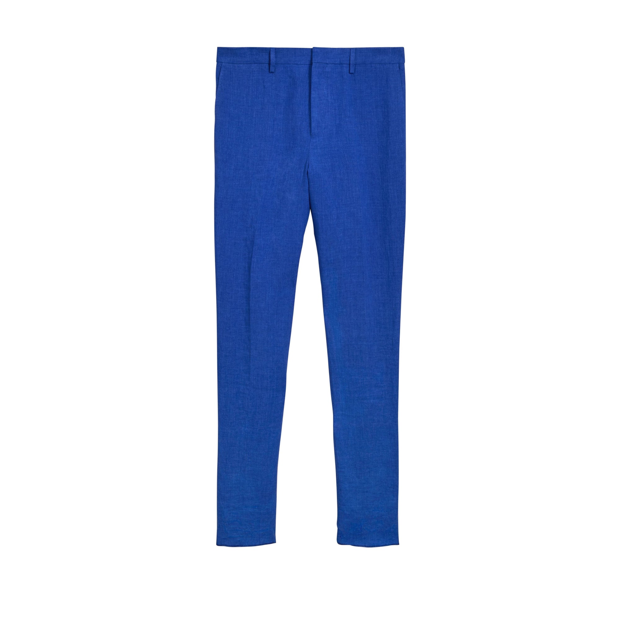 Pantalon de coupe Soho en lin - Violet Blue