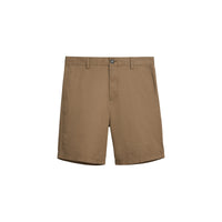 Short chino en sergé de coton - Olive Green