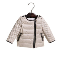 Veste imperméable rembourrée en duvet - Taupe Grey
