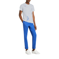 T-shirt en coton avec imprimés dessinés - White