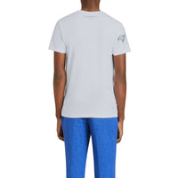 T-shirt en coton avec imprimés dessinés - White