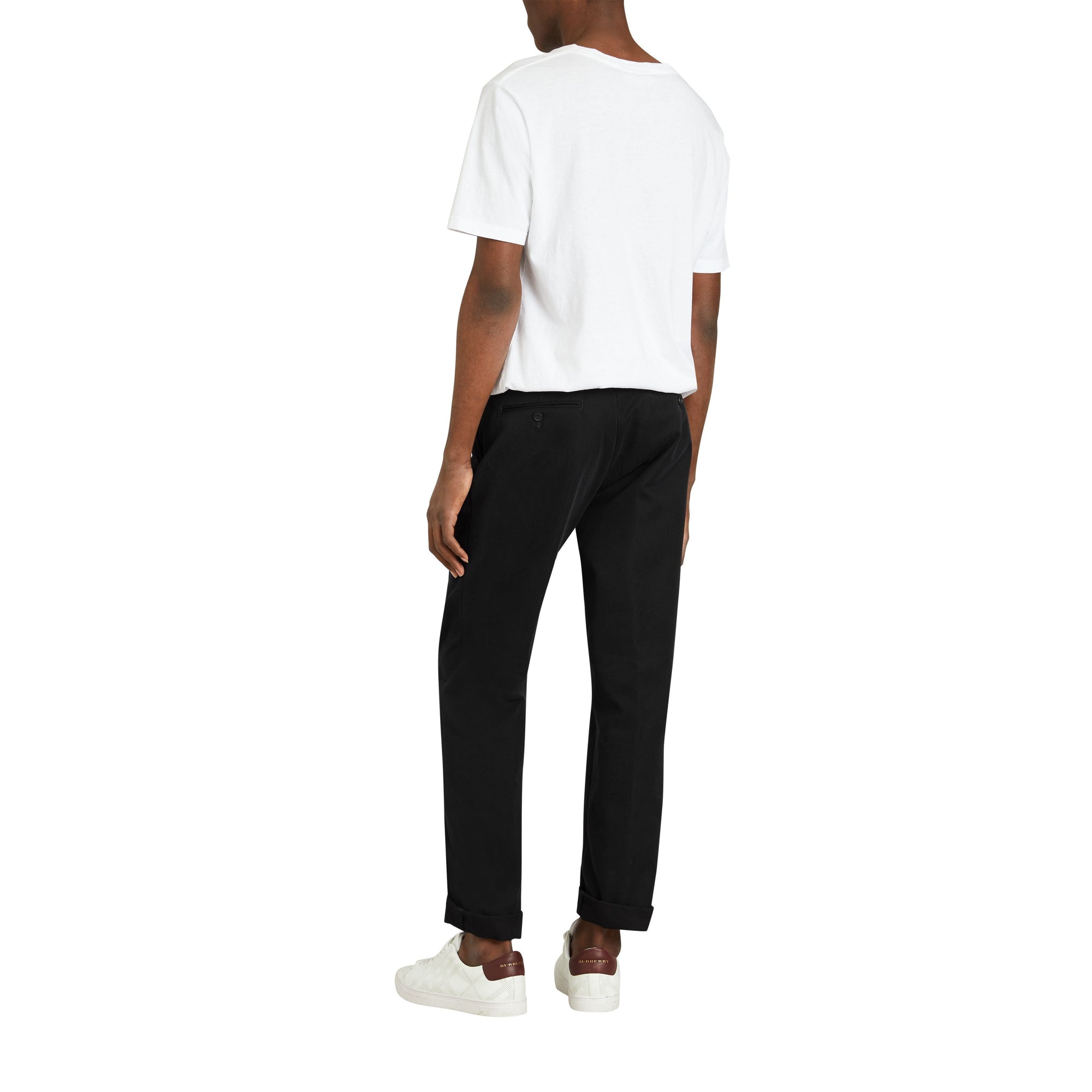 Pantalon ample en toile de coton - Black