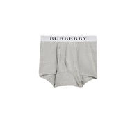Boxer en coton extensible - Pale Grey Melange