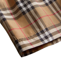Short de bain à motif Vintage check - Camel