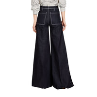 Jean large stretch en denim japonais - Steel Blue
