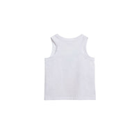 Débardeur en jersey de coton à imprimé glace - White