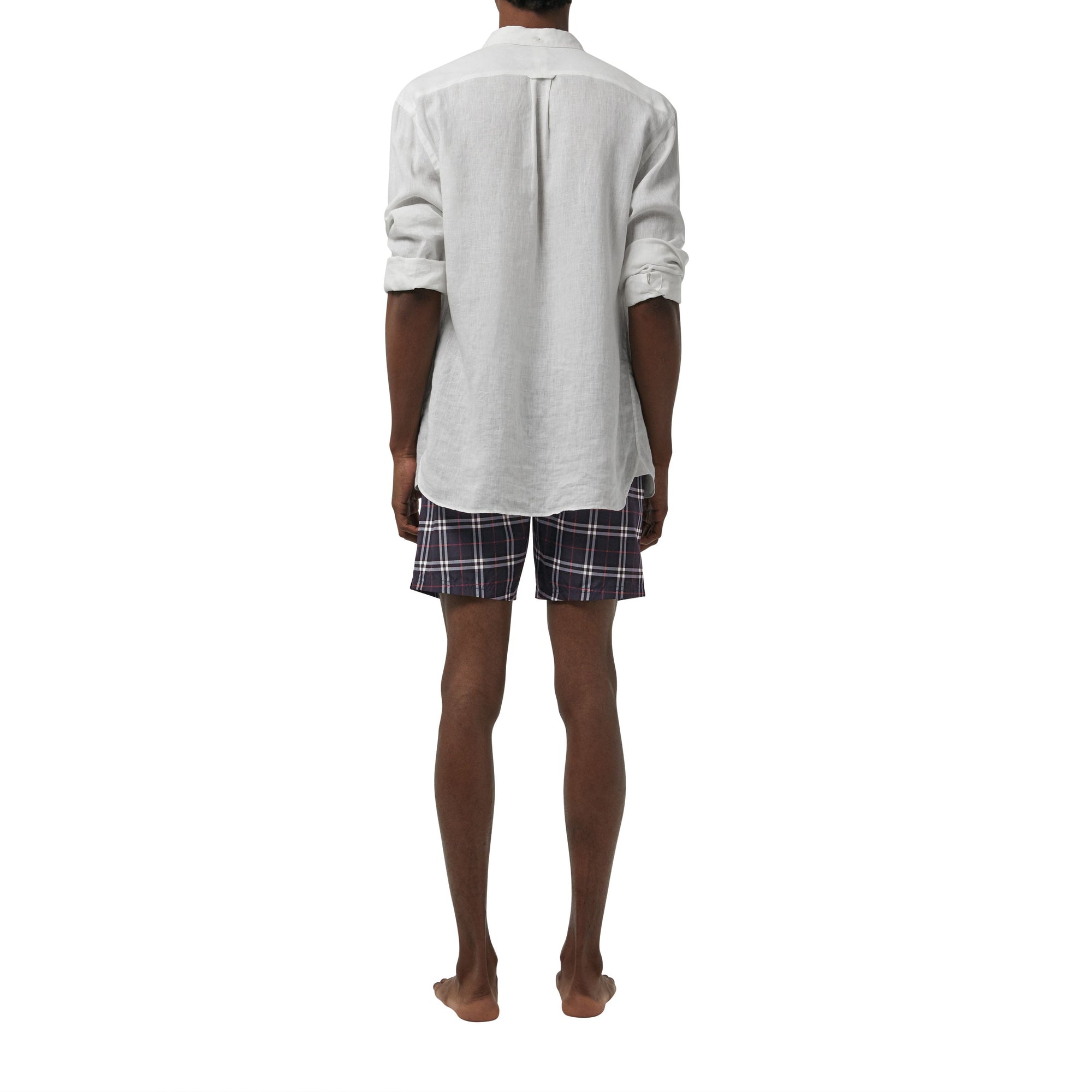 Short de bain avec cordon de serrage - Navy