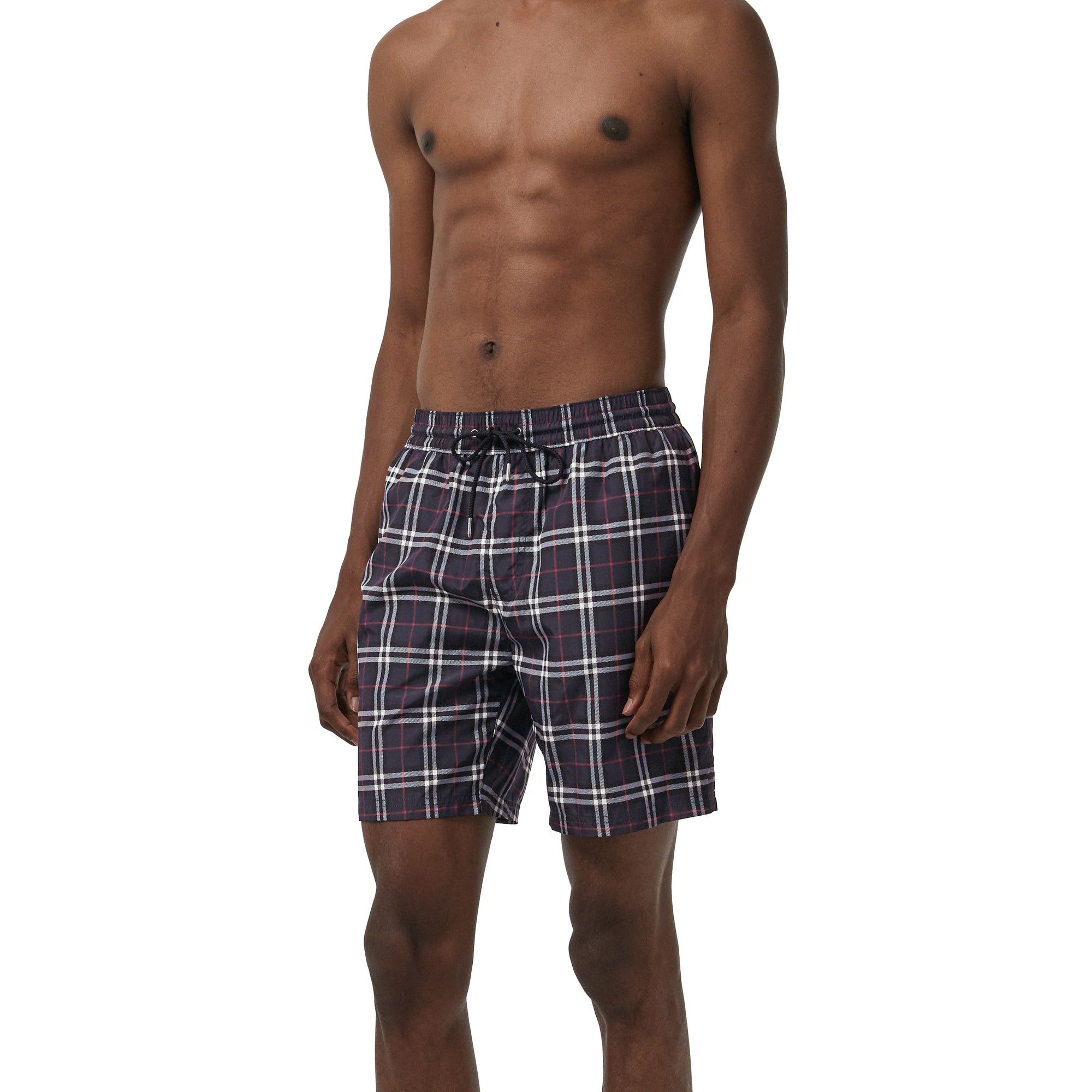 Short de bain avec cordon de serrage - Navy