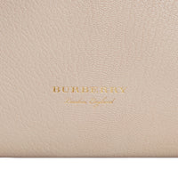 Clutch wristlet en cuir grainé - Stone