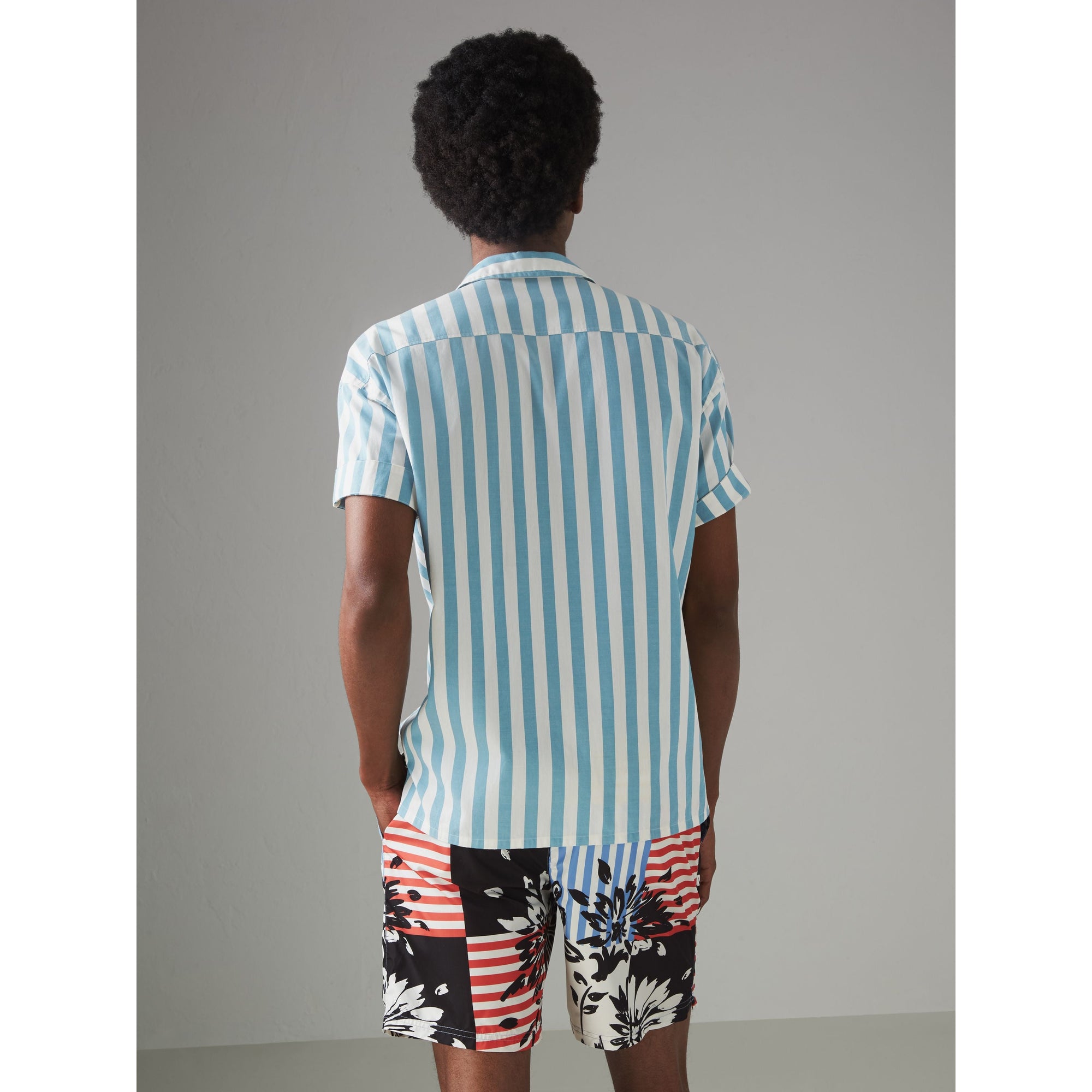Short de bain avec cordon de serrage - Steel Blue