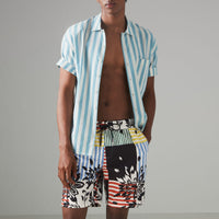 Short de bain avec cordon de serrage - Steel Blue