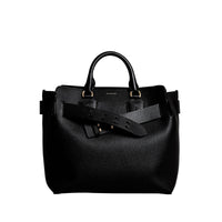 Sac The Belt moyen en cuir - Black