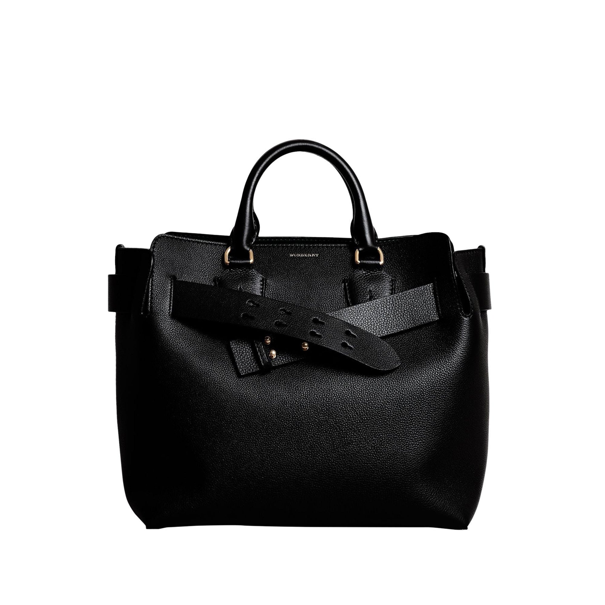Sac The Belt moyen en cuir - Black