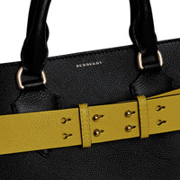Sac The Belt moyen en cuir - Black
