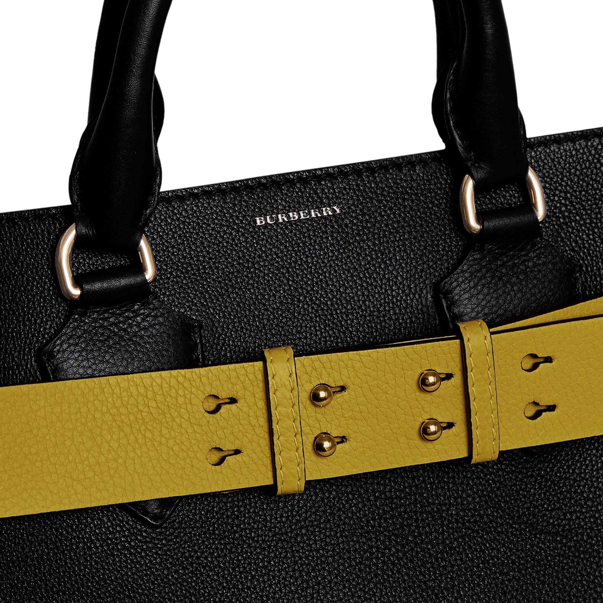 Sac The Belt moyen en cuir - Black