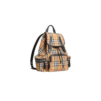 Petit sac The Rucksack à bandoulière avec motif Vintage check - Antique Yellow