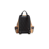 Petit sac The Rucksack à bandoulière avec motif Vintage check - Antique Yellow