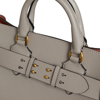 Sac The Belt moyen en cuir - Mineral Grey