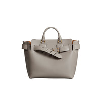 Sac The Belt moyen en cuir - Mineral Grey