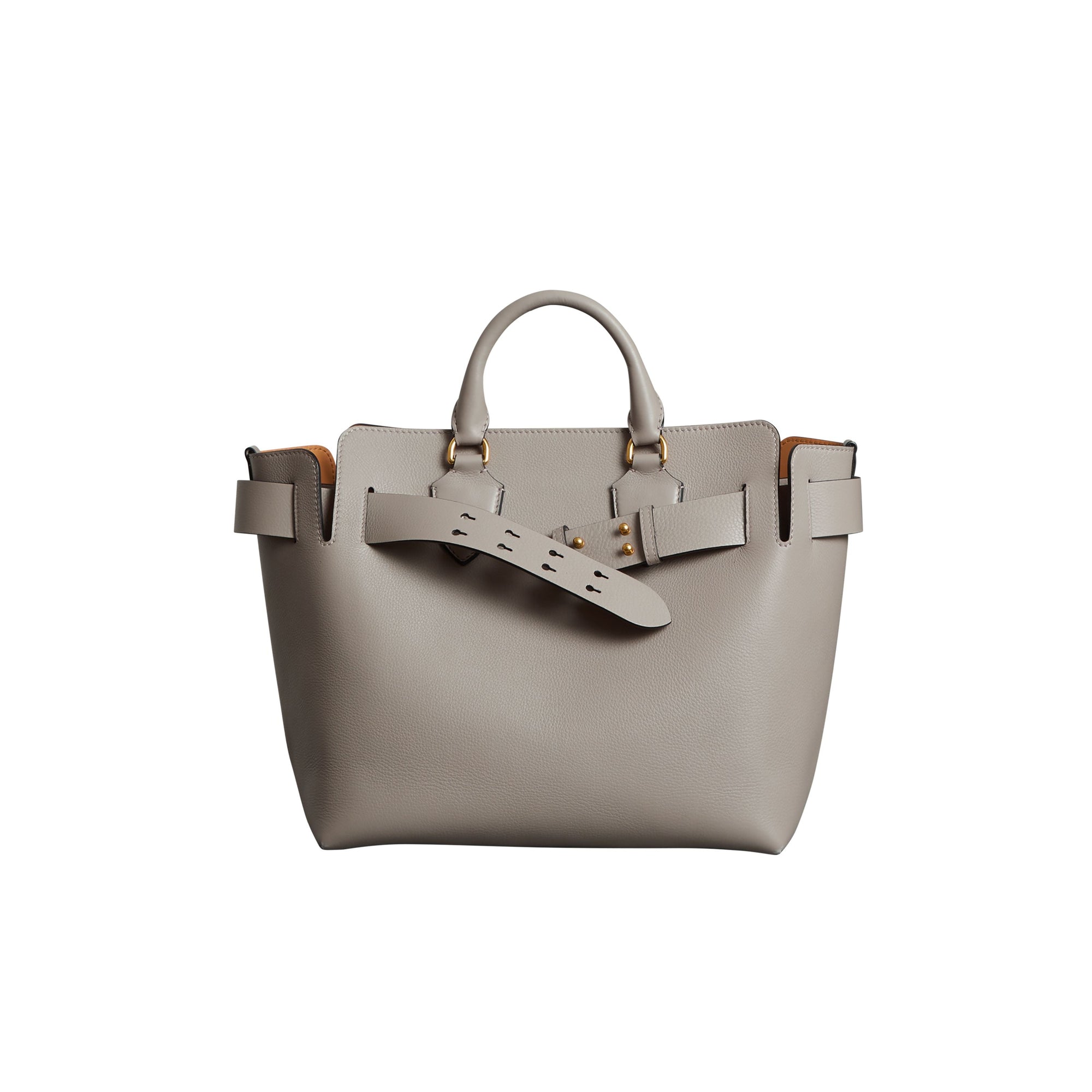 Sac The Belt moyen en cuir - Mineral Grey