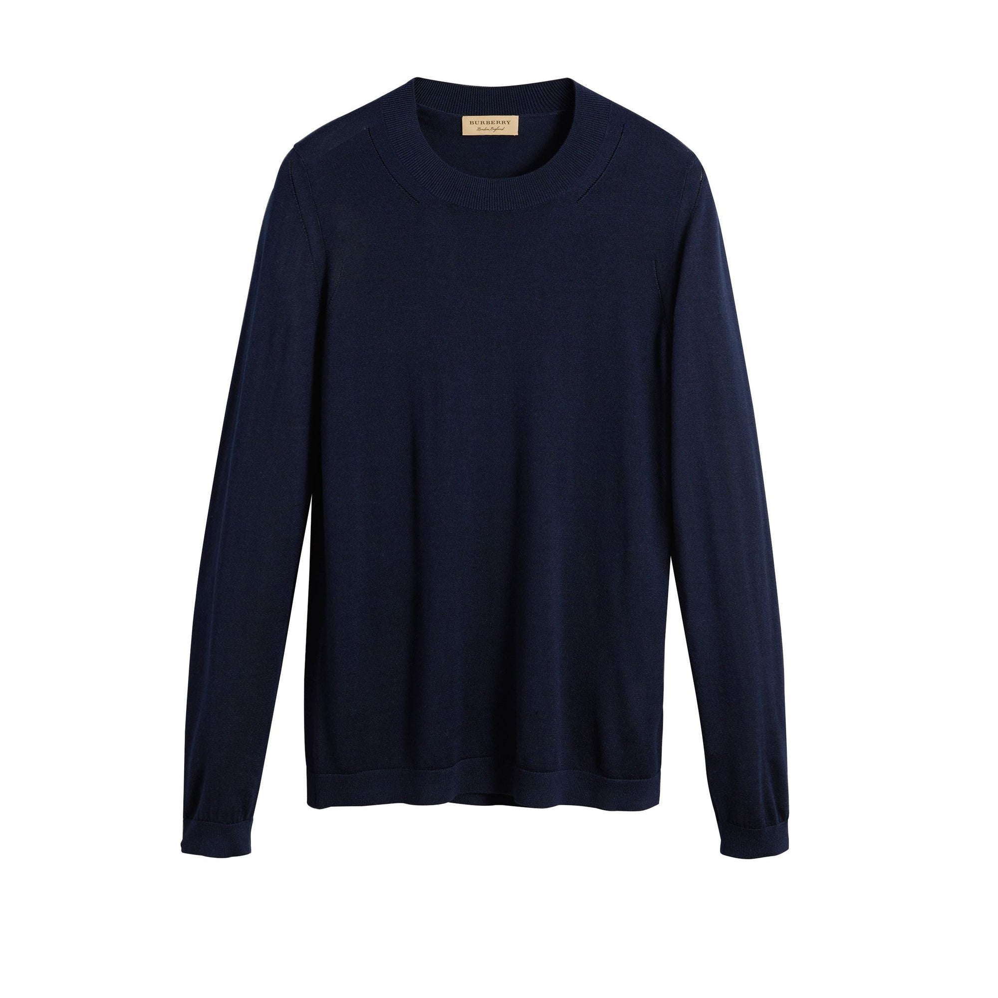 Pull en soie et cachemire - Navy