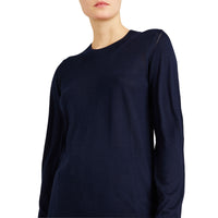 Pull en soie et cachemire - Navy