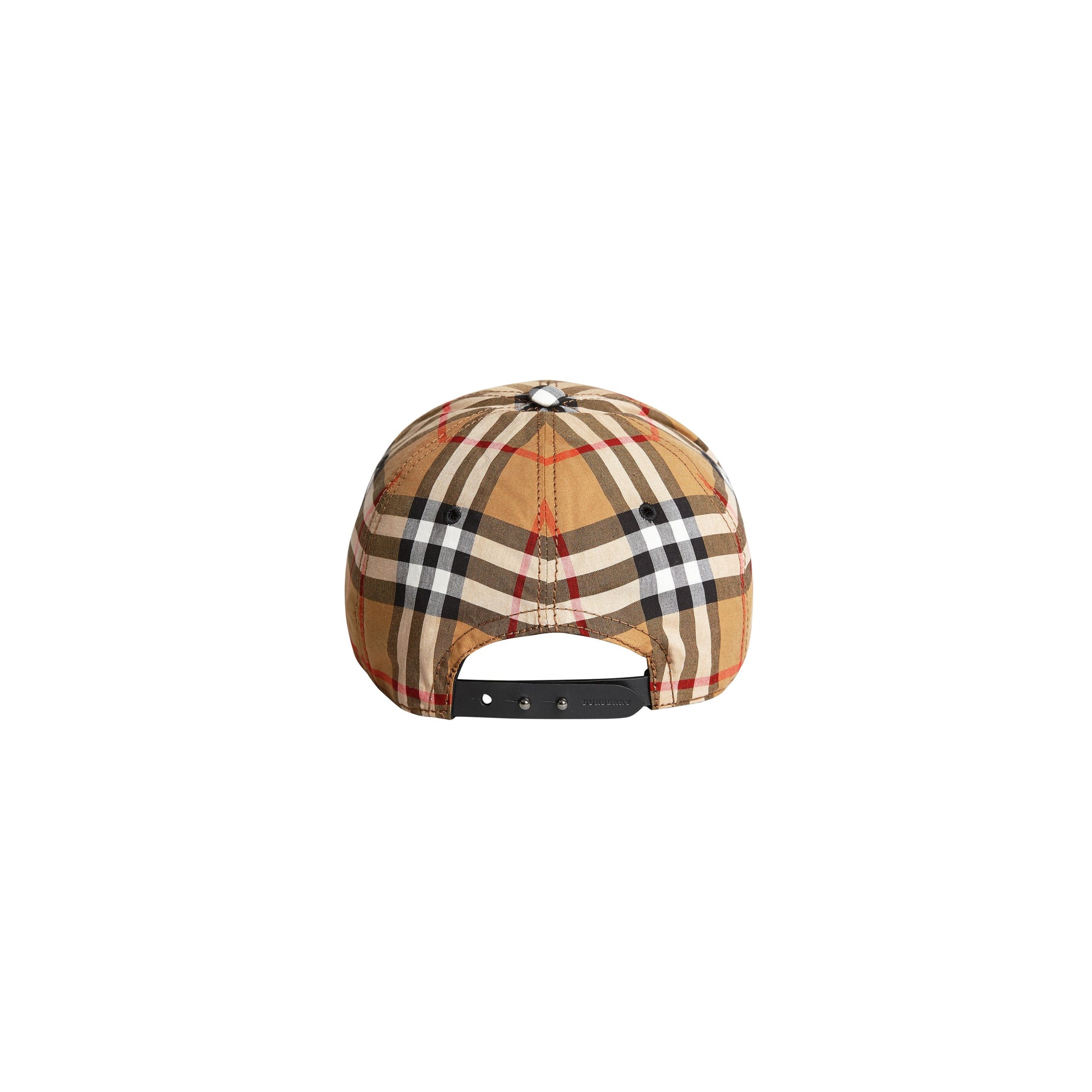 Casquette de baseball à motif Vintage check - Antique Yellow