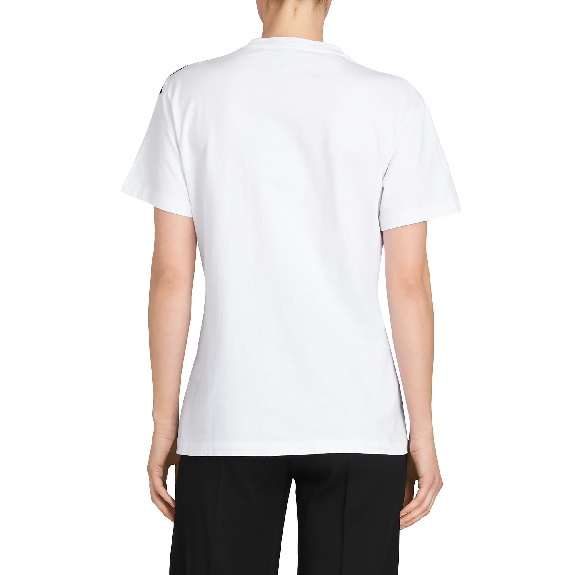 T-shirt à imprimé graffiti - White