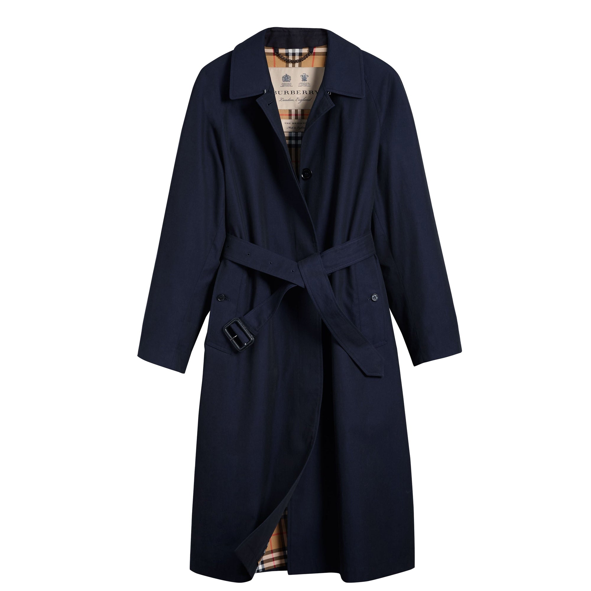 Car Coat The Brighton - Blue Carbon