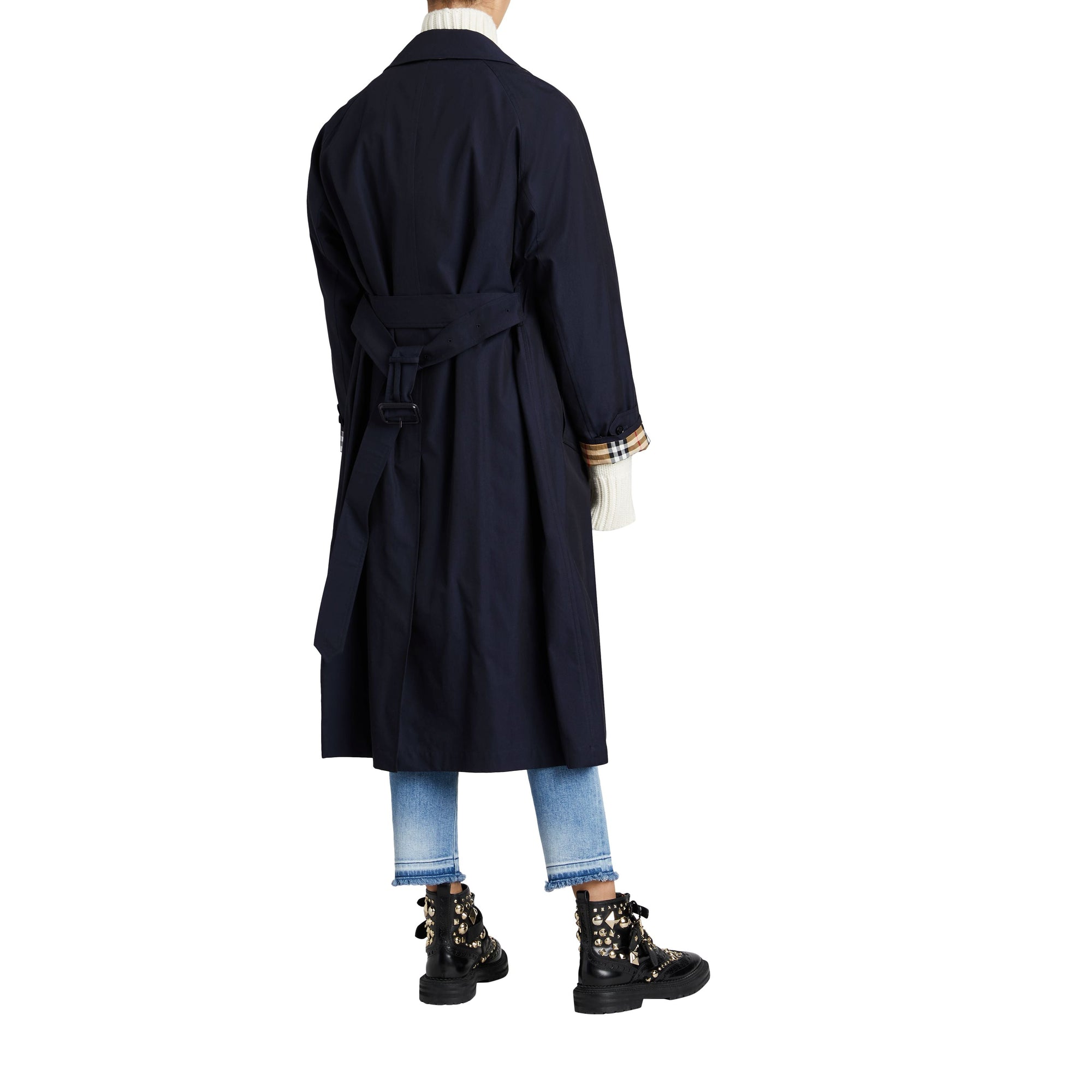 Car Coat The Brighton - Blue Carbon