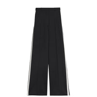 Pantalon ample en crêpe - Black
