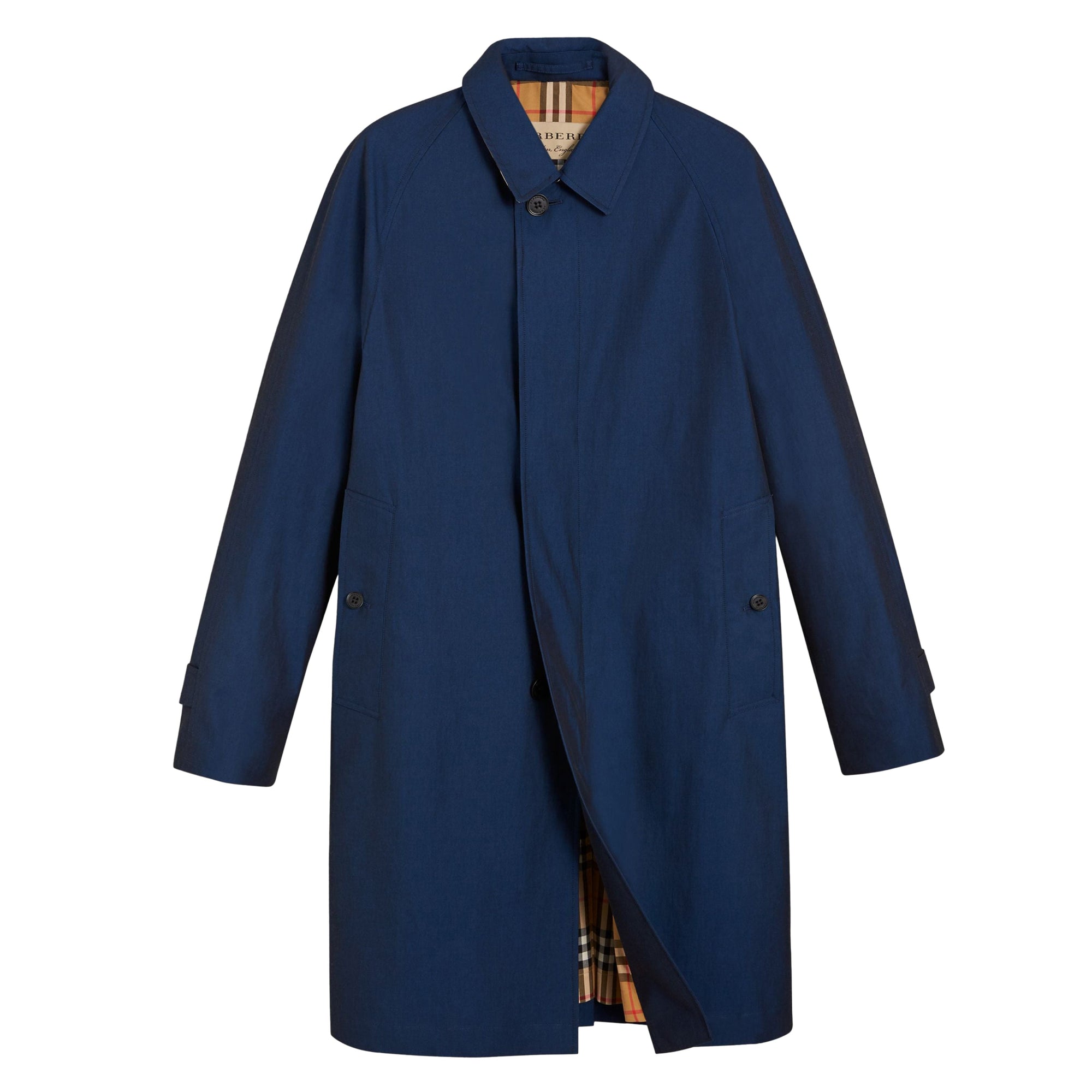 Car Coat The Camden - Bright Regency Blue