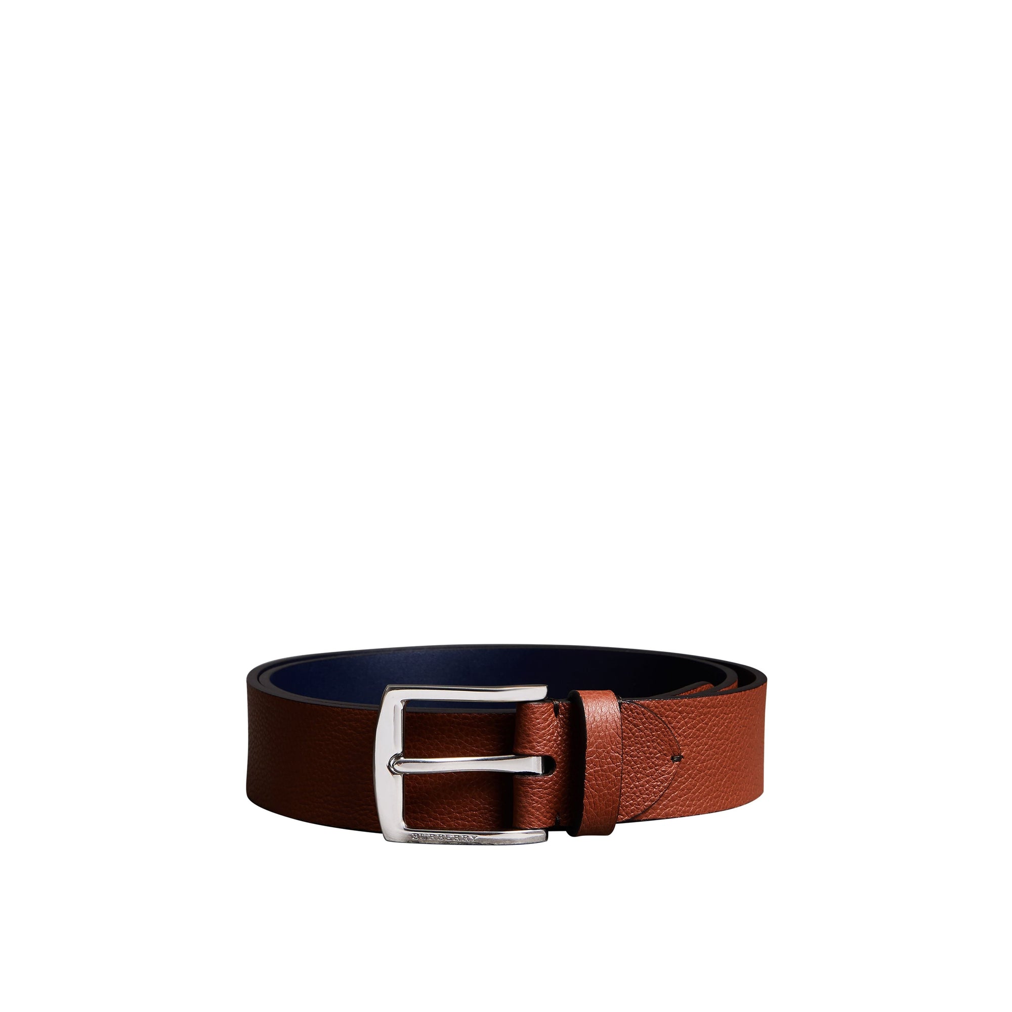 Ceinture en cuir grainé - Russet Brown