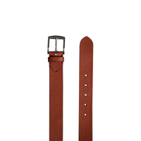 Ceinture en cuir grainé - Russet Brown
