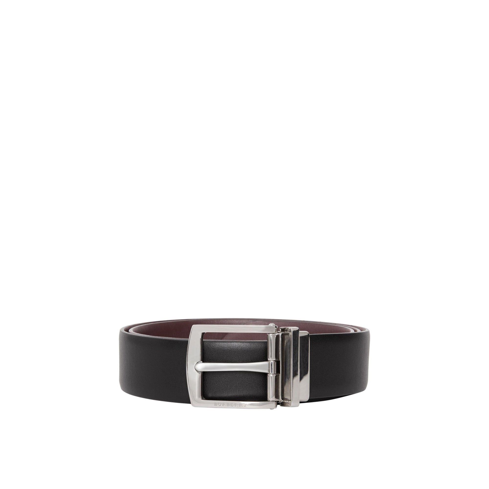Ceinture réversible en cuir - Black