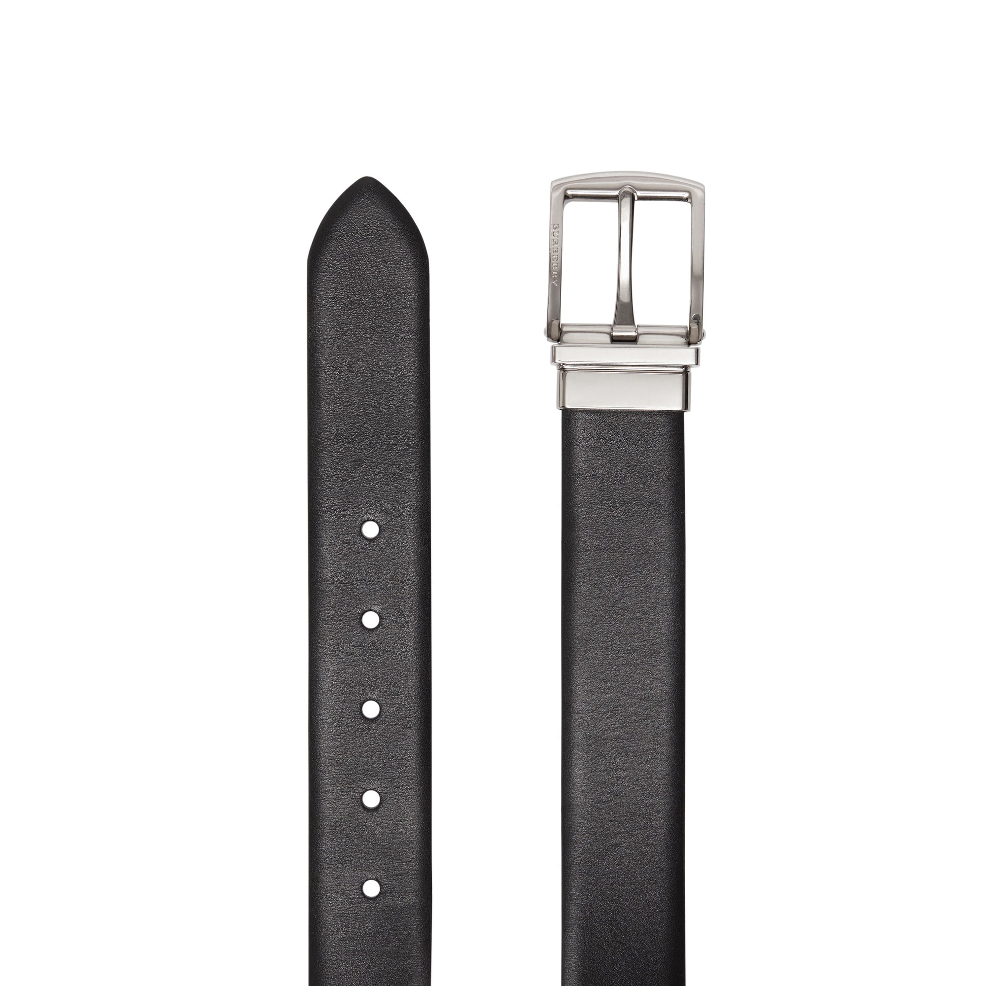 Ceinture réversible en cuir - Black
