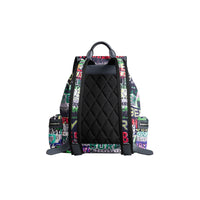 Grand sac The Rucksack à imprimé tagué - Multicolour