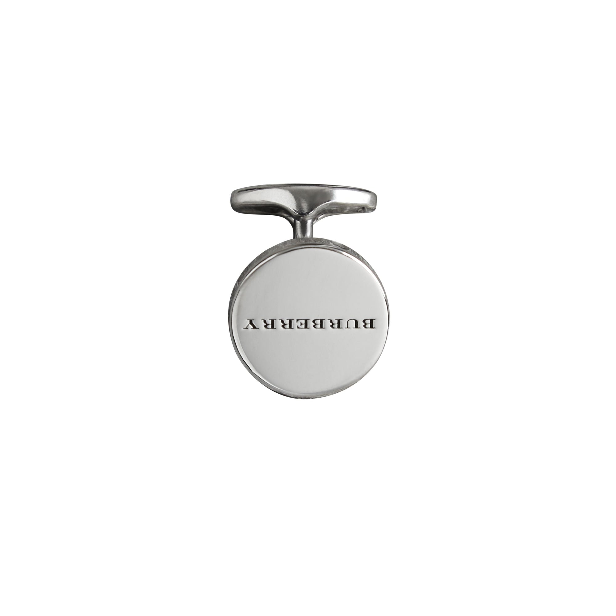 Boutons de manchette en bronze gravés - Silver